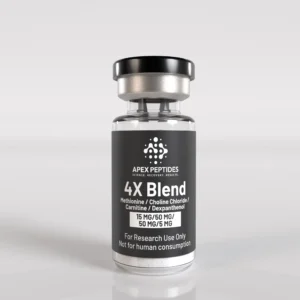4X Blend Methionine (15mg) / Choline Chloride (50mg) / Carnitine (50mg) / Dexpanthenol (5mg)